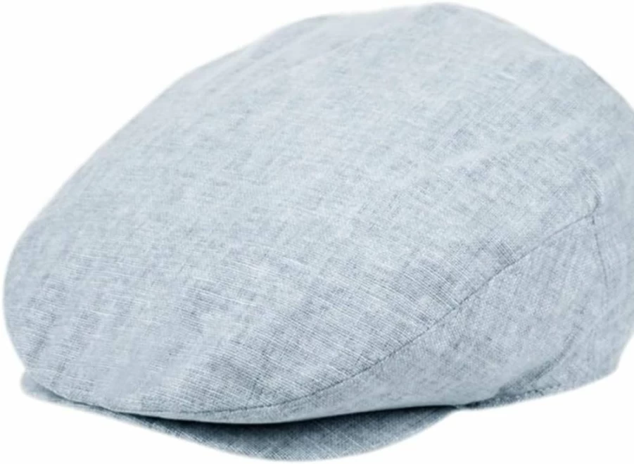 Epoch Hats Company Men's Linen Ivy Cap – Gatsby Style Summer Newsboy Hat for Men