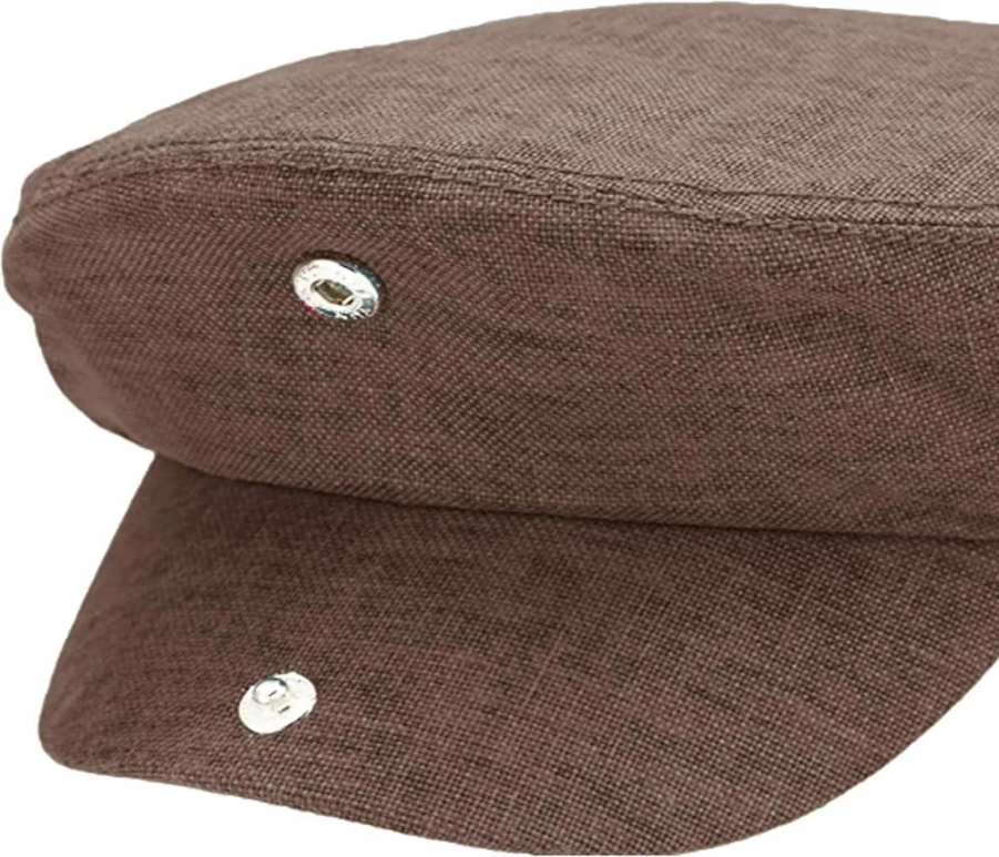 Epoch Hats Company Men's Linen Ivy Cap – Gatsby Style Summer Newsboy Hat for Men
